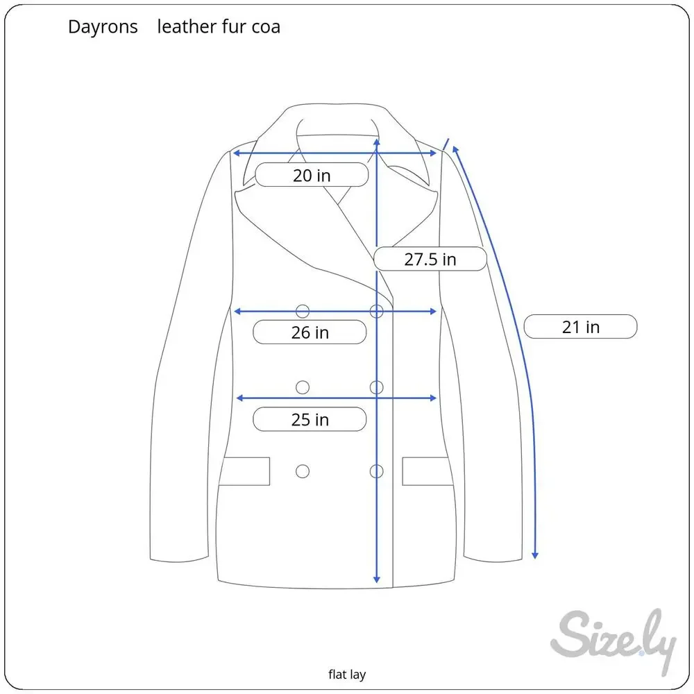 Vintage 70's Dayton's Black Leather Coat with Fur Accents Tie Waist Black Brown - Picture 14 of 14